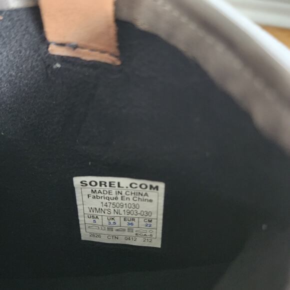 NWT Sorel Slimpack Riding Tall Boots Equestrian Sz 5 Waterproof Leather Charcoal - Picture 11 of 11